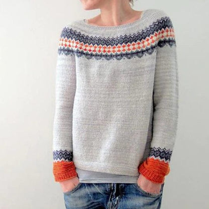 Beatrice | Klassieke en stijlvolle winterpullover