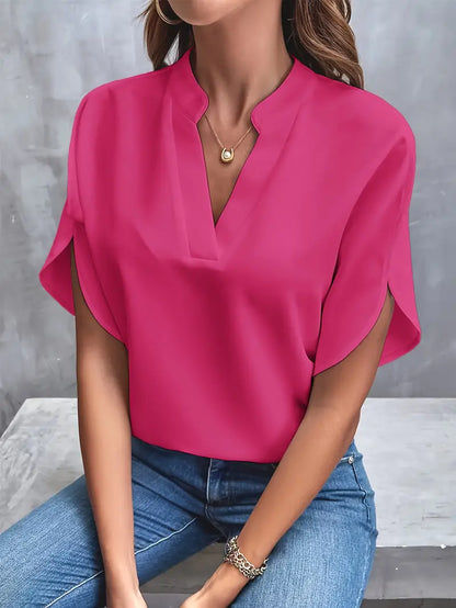 Adelynn | Eenvoudige en stijlvolle algemene blouse