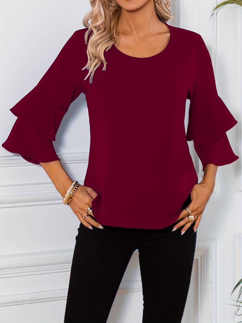 Aelia | Tijdloze en elegante winterblouse