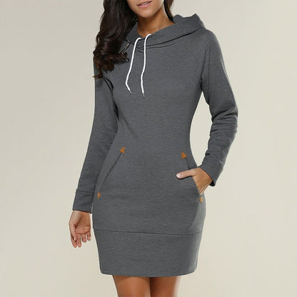 Moderne en modieuze winterhoodie