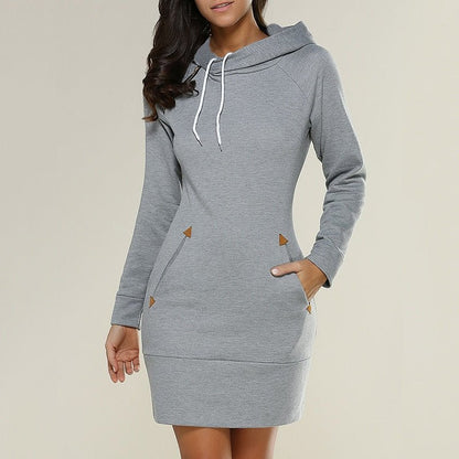 Moderne en modieuze winterhoodie