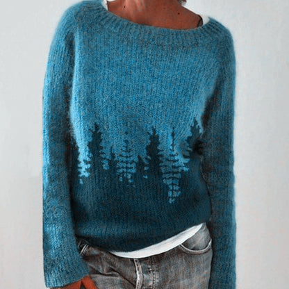 Nonchalante en moeiteloze winter Sweater