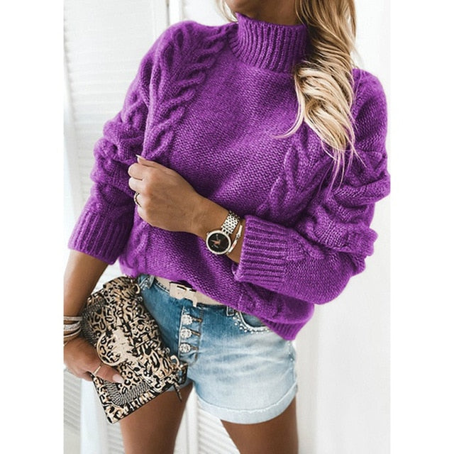 Fuchsia | Casual en Stijlvolle winter Trui